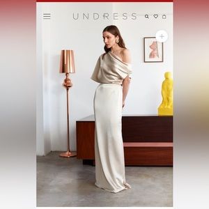 Undress Helen asymmetrical dress sz L